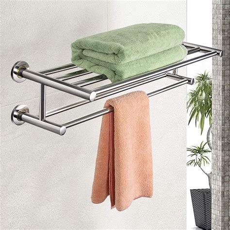 metal wall towel rack